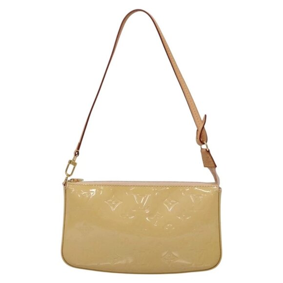 LOUIS VUITTON Vernis Pochette Accessoires Rose Angelique M90072 LV Auth 135464 - Picture 2 of 16